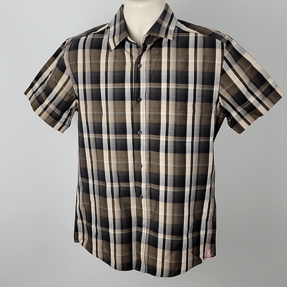 OC Men's Stylish Button Up - (M) Short Sleeve